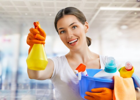 Commercial office cleaning in a Queens Park shared workspace