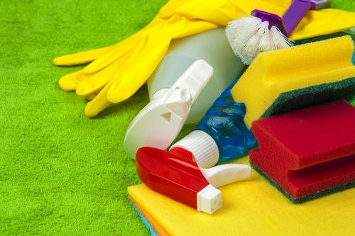 Final tenancy cleaning work in a Queens Park apartment